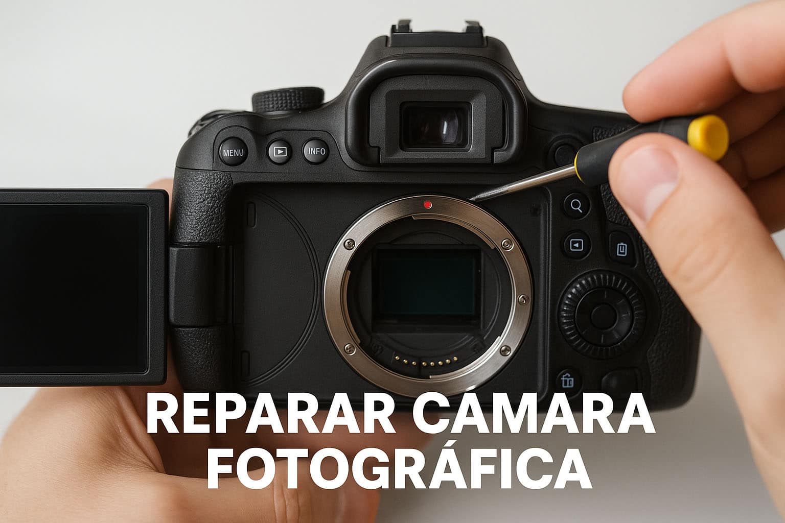 reparar cámara fotografica